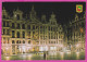 292347 / Belgium Brussels - Market Place By Night PC Used (O) 1994 - 30 Fr King Albert II Belgique Belgien Belgio - Brussel Bij Nacht