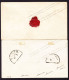 1857 2 GZ Briefe. 1x 3 Und 1x 1 Silbergroschen Frankatur. Stempel BERLIN Und FEHRBELLIN. - Enteros Postales