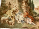 Delcampe - ANTICO ARAZZO DA PARETE FRANCESE SCENA AMOROSA PAESAGGIO SENZA CORNICE MT.1,35X96 CM.. - Tapijten