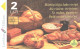 Latvia:Used Phonecard, Lattelekom, 2 Lati, Bread, Rye, 2001 - Lettonie