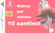 Latvia:Used Phonecard, Lattelekom, 2 Lati, Advertising, 2006 - Lettonie