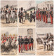 FRANCE - SOC. COOP. MILITAIRE / UNIFORMES - LOT De 6 CARTES Avec ILLUSTRATIONS SIGNÉES : MAURICE TOUSSAINT (al623) - Collezioni E Lotti