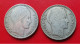 France Lot De 2 Pièces De 20 Francs Turin En Argent 1933 Rameaux Courts Et 1933 Rameaux Longs - Gad 852 - 20 Francs