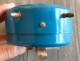Ancien Réveil JAZ Bleu 9,5 Cm Made In France - Alarm Clocks
