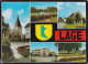 D-32791 Lage - Lippe - Alte Ansichten - Freiligrath-Schule - Sedanplatz - Schwimmbad - Freibad - Kirche - Lage