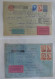 Delcampe - Russia USSR 1947-92 Special Post Express Mail, 15 Covers With Different Labels, Cds's & Frankings Ex Collection Miskin - Covers & Documents