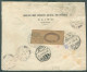 Lettre REcommandée Du CAIRE Affr. 21 Mil. Obl. Sc CAIRO R.D.4 Vers BASE (military DEPOT UK (biffé) Et Griffe Bleue UNDEL - Cartas & Documentos