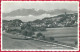 Châtel Saint Denis Et Les Alpes De Savoie. Suisse. 1954. - Châtel-Saint-Denis