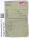 Ireland Airmail 1949 Angel Victor 6d Used On W4758 Airletter Dublin 9 AP 49 To Hong Kong - Aéreo