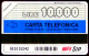 G 327 C&C 2355 SCHEDA TELEFONICA NUOVA MAGENTIZZATA INCURIOSIRE VERDE 10.000 L. - Public Ordinary