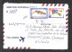 Cuva Registered Cover With Endemic Lizard & Birds Stamps Sent To Spain - Cartas & Documentos