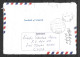 Cuva Registered Cover With Endemic Lizard & Birds Stamps Sent To Spain - Brieven En Documenten