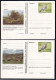 BIRDS- BLUE THROAT-PREPAID ILLUSTRATED POST CARDS X 2-AUSTRIA1992- VARIETY-MNH-BIRFC-6 - Climbing Birds