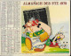 BD CALENDRIER ASTERIX ET OBELIX CARTIER BRESSON 1979 ( FABRICATION DE MENHIRS, TABLE DE MULTIPLICATION ) RARE A VOIR - Formato Grande : 1971-80