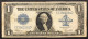 Usa U.s.a. Stati Uniti 1923 $1 DOLLAR BILL UNITED STATES LEGAL TENDER NOTE Blue Seal  LOTTO.1047 - Certificats D'Argent (1878-1923)