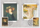 Russia USSR 1984 Maximum Cards X5 French Paintings In Hermitage, France Painters Boucher Degas Poussin Fragonard Vuaille - Cartes Maximum