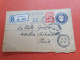 GB  - Entier Postal + Complément En Recommandé De Kensington Pour Paris En 1919 - Réf 1041 - Postwaardestukken