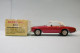 Dinky Toys / Atlas - MERCEDES BENZ 230 SL Cabriolet Rouge Métallisé Réf. 516 Neuf BO 1/43 - Dinky