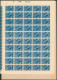 Delcampe - Série Dite BODOVAN Soit N°728/736** Neuf Sans Charnières (MNH) En Feuille De 100 Timbres Pliés En Deux + Protection. - 1931-1950