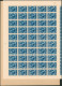 Delcampe - Série Dite BODOVAN Soit N°728/736** Neuf Sans Charnières (MNH) En Feuille De 100 Timbres Pliés En Deux + Protection. - 1931-1950