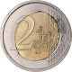 Italie, 2 Euro, Torino Winter Olympics, 2006, Rome, Error Misaligned Core, SUP+ - Variétés Et Curiosités