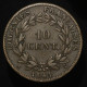 France, Louis-Philippe I, 10 Centimes, 1841-A, Guadeloupe, Bronze, TTB (EF), KM#13, Lec.316 - Franse Koloniën (1817-1844)