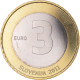 Slovénie, 3 Euro, 2011, Samostonjna Slovenia, SUP+, Bimétallique - Slovenia