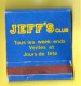 POCHETTE D'ALLUMETTES . " DISCOTHÈQUE JEFF'S CLUB " . CASTILLONNÈS - Réf. N°147TI -- - Matchboxes
