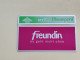 United Kingdom-(BTO-025)-FREUNDIN-(48)(20units)(322K79707)price Cataloge MINT-5.00£+1card Prepiad Free - BT Übersee