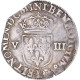 Monnaie, France, Henri IV, 1/8 Ecu, 1597, Bayonne, 3rd Type, TB+, Argent - 1589-1610 Hendrik IV