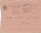 Italy - 1923 Postal Service Cover To Potenza - 10c Postage Due Stamp - Strafport