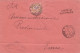 Italy - 1933 Cover Nicosia To Enna - 50c Postage Due Stamp - Postage Due