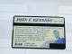 United Kingdom-(BTO-036)-J.F.KENNEDY-(65)(5units)(305K11264)price Cataloge MINT-6.00£+1card Prepiad Free - BT Übersee