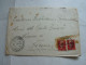 STORIA POSTALE -#- BUSTA DA TRIESTE X VESCOVO VICENZA NO TESTO 2 LIRE X2 AMG VG - Poststempel