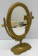 -JOLI MIROIR à POSER LAITON Style ART NOUVEAU Années 70/80 Déco XXe  E - Miroirs