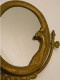 Delcampe - -JOLI MIROIR à POSER LAITON Style ART NOUVEAU Années 70/80 Déco XXe  E - Spiegels