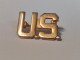 US Army Officers Collar Insignia Pin Early WWII Type Rare Broche / épingle à Crête United States Military - Estados Unidos