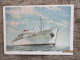 RUSSIA USSR 1957 POSTAL STATIONERY POSTCARD SHIP MS POBEDA CANCEL USED 1970  LINE ODESSA - EVPATORIA TO ESTONIA , 11-13 - 1950-59