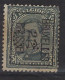 PERFIN / PERFO " C.L. " CREDIT LYONNAIS Op ALBERT I Nr. 183 TYPO Nr. 63B BRUXELLES 22 BRUSSEL ! LOT 206 - Tipo 1922-26 (Alberto I)