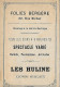 FOLIES BERGERES -SPECTACLE VARIE BALLETS- PANTOMINES- ACROBATES -LES HULINE CLOWNS MUSICAUX -VOIR LE VERSO FORMATCHROMOS - Cabarets