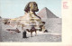 EGYPTE - Sphinx Et La Grande Pyramide - Carte Postale Ancienne - Cairo