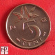 NETHERLANDS 5 CENT 1948 -    KM# 176 - (Nº55106) - 5 Centavos