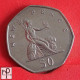 GREAT BRITAIN 50 PENCE 1970 -    KM# 913 - (Nº55113) - 50 Pence