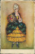 BUSI SIGNED 1910s  POSTCARD - WOMAN & FLOWERS - EDIT DEGAMI 854  (4529) - Busi, Adolfo