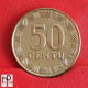 LITHUANIA 50 CENTU 2000 -    KM# 108 - (Nº55182) - Lituanie