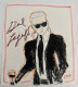 Dessin Original Karl Lagerfeld - Dibujos