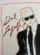 Dessin Original Karl Lagerfeld - Drawings