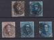 Medaillons N° 6 ,7 ,  10 A , 11  5 Timbres Margés - 1849-1865 Medaillons (Varia)