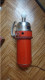 Delcampe - 1953 VINTAGE LAMPE ASPIRATEUR MODIFIE SIEMENS RAPID HAUTEUR AVEC AMPOULE 43 CM - Lantaarns & Kroonluchters