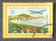 MAC6720UB - Air Mail - Views Of Macau - 10 Patacas Used Stamp - Macau 1960 - Usados